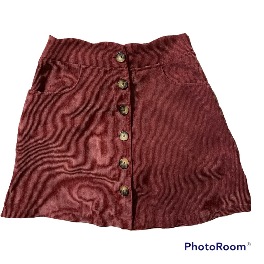 Amy Byer corduroy skirt